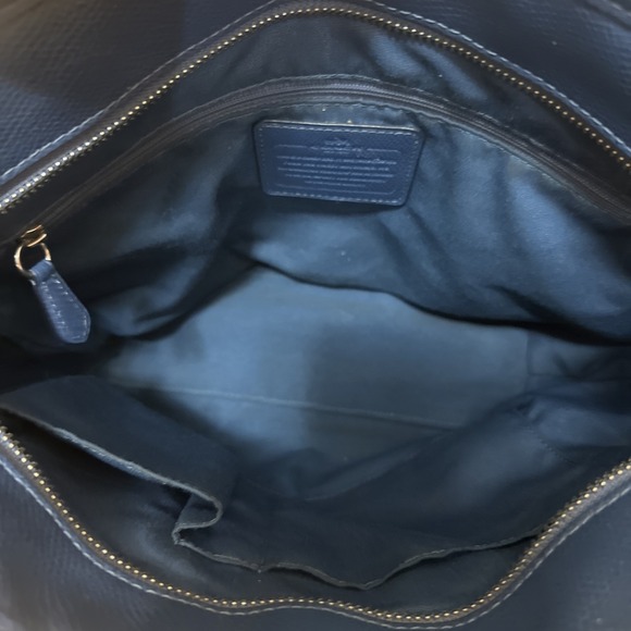 Coach City Zip Crossgrain Leather Shoulder Tote Bag - Picture 12 of 15